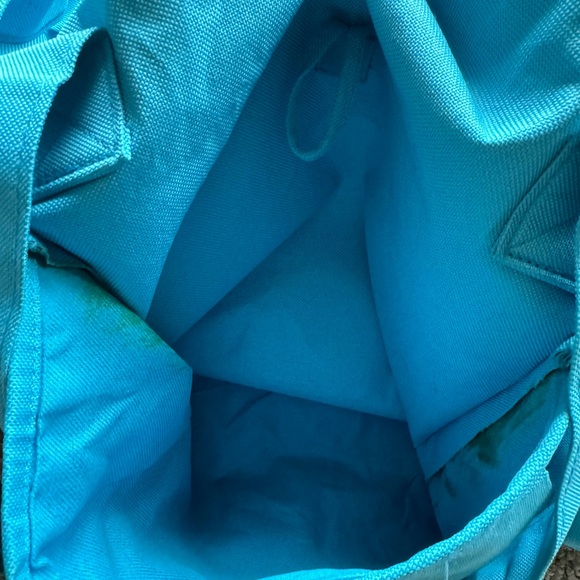 Vintage Unisex Men’s Women’s Blue Gym Sport Duffle Zip Up Bag Adjustable Strap - Picture 5 of 8